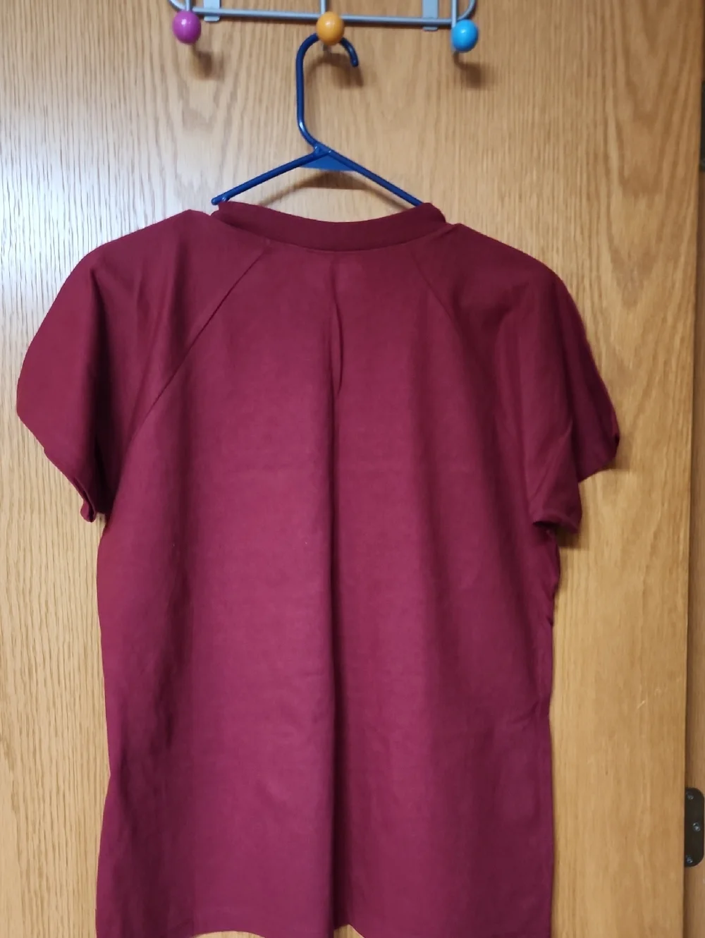 Champion Men's Burgundy Crewneck Tee XL number 3475 - Picture 4 of 5